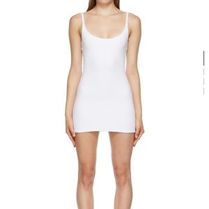 Skims white Terry cloth dress